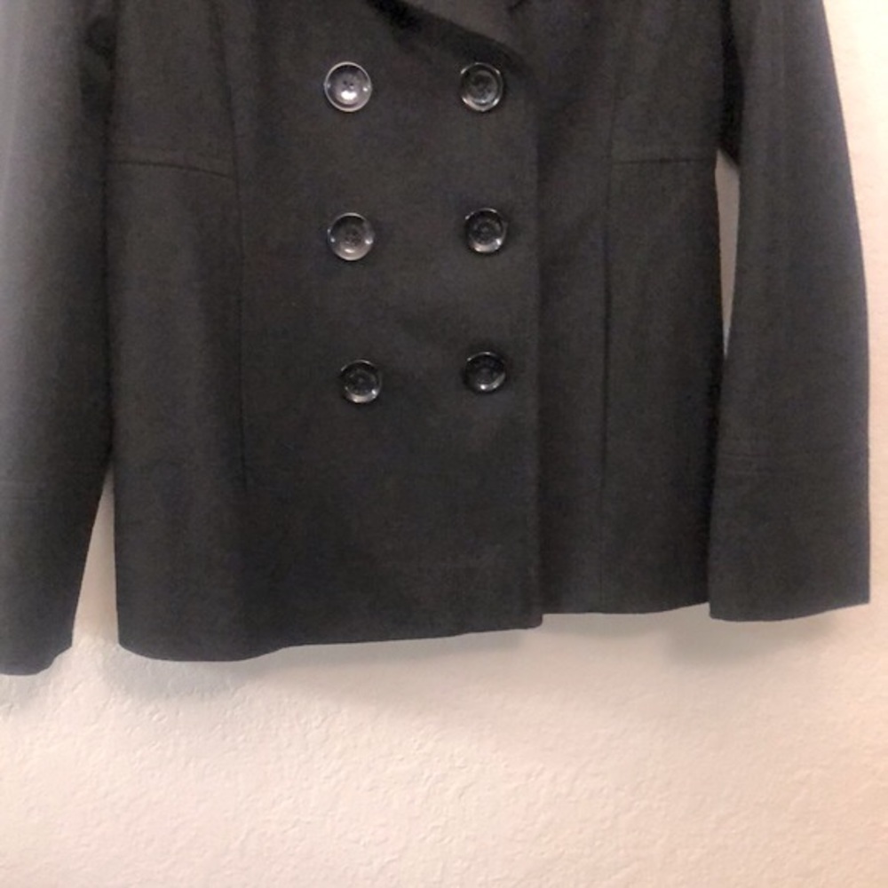 MICHAEL Michael Kors Wool, Front Pockets Double Breasted Coat/EUC - Picture 8 of 15